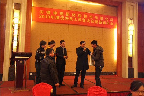 z6尊龙股份2013年度优秀员工表彰大会暨新春年会